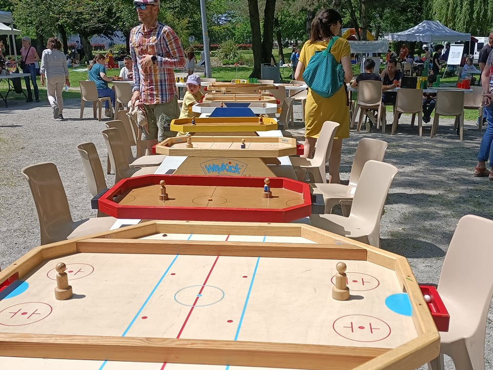 Weykick, jeux en bois animation dirigée, Pichenette et compagnie