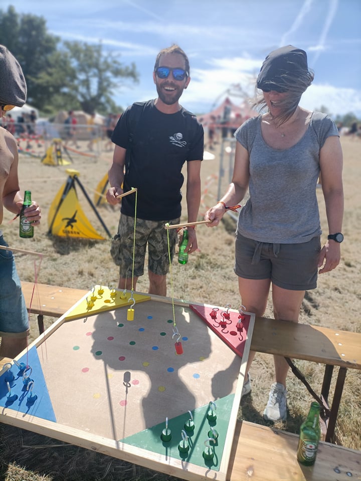 Pêche à la ligne, jeux en bois en autonomie, Pichenette et compagnie